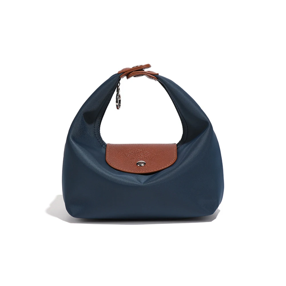 Customized Name Waterproof Nylon Lunch Box Bag for Commuting and Casual Use, Dumpling Bag, Single Shoulder Crossbody Bag