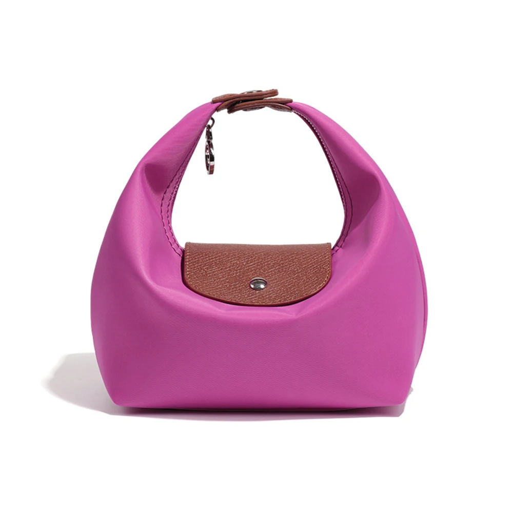 Customized Name Waterproof Nylon Lunch Box Bag for Commuting and Casual Use, Dumpling Bag, Single Shoulder Crossbody Bag