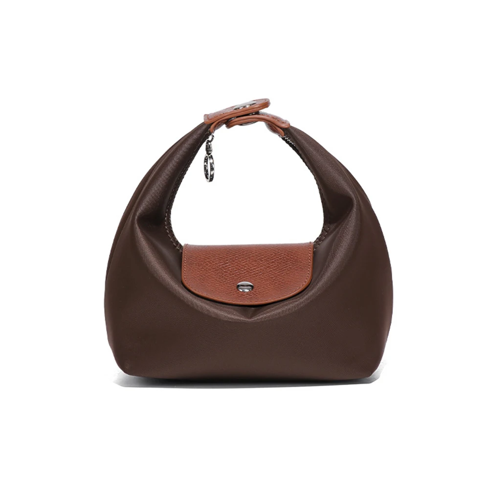 Customized Name Waterproof Nylon Lunch Box Bag for Commuting and Casual Use, Dumpling Bag, Single Shoulder Crossbody Bag