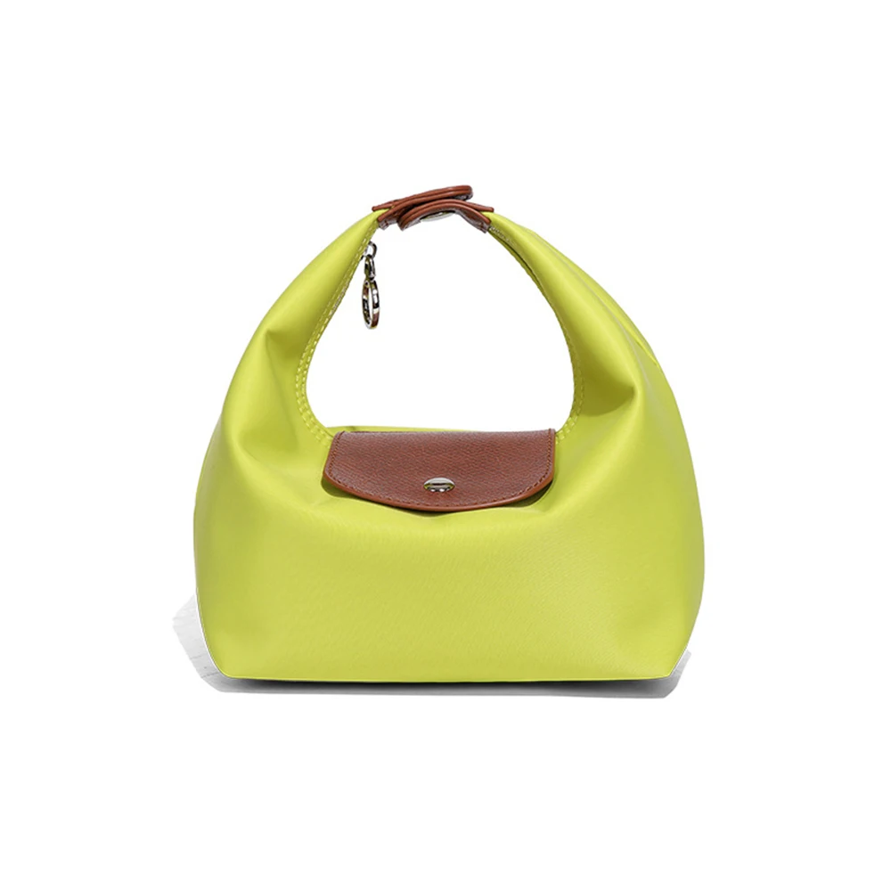 Customized Name Waterproof Nylon Lunch Box Bag for Commuting and Casual Use, Dumpling Bag, Single Shoulder Crossbody Bag
