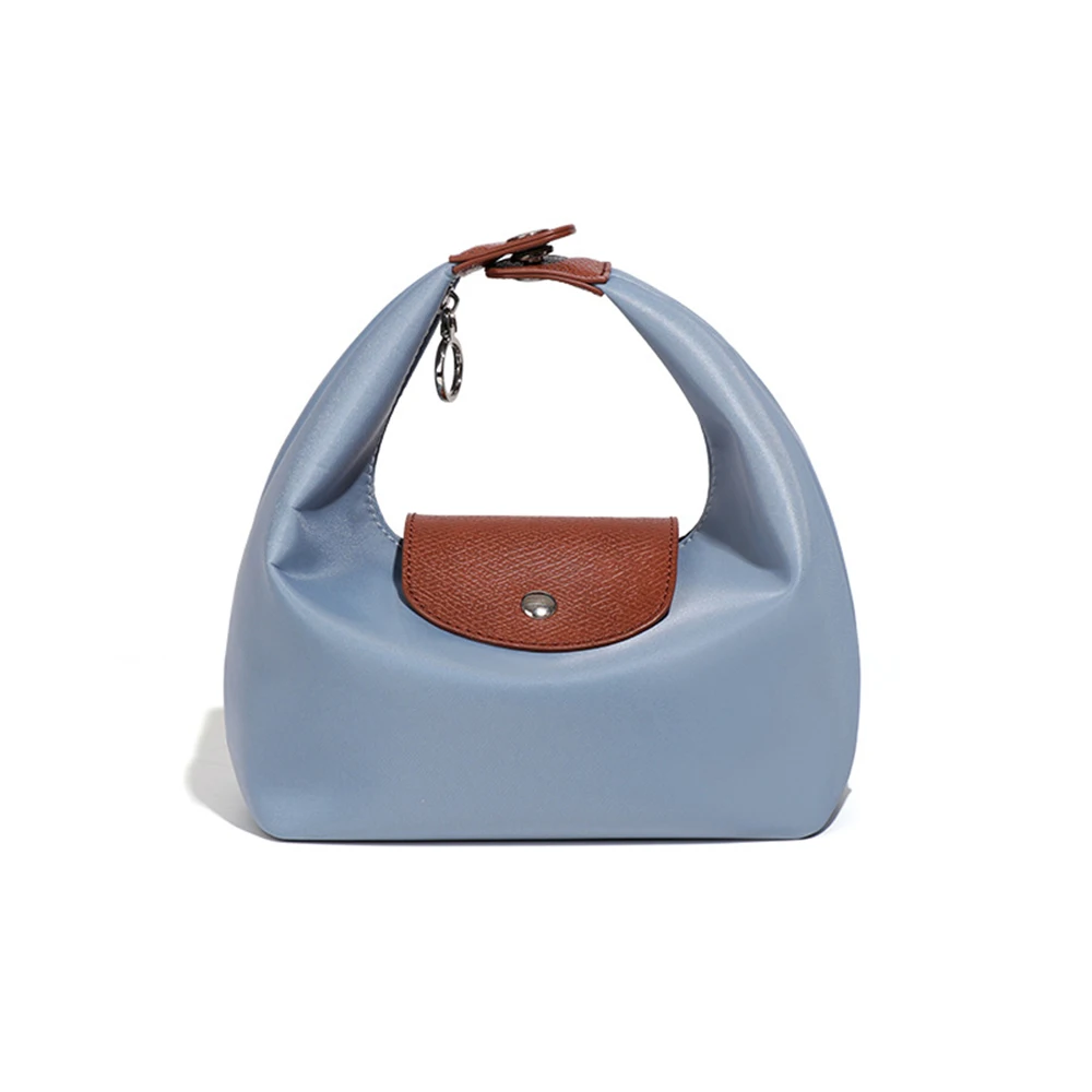 Customized Name Waterproof Nylon Lunch Box Bag for Commuting and Casual Use, Dumpling Bag, Single Shoulder Crossbody Bag