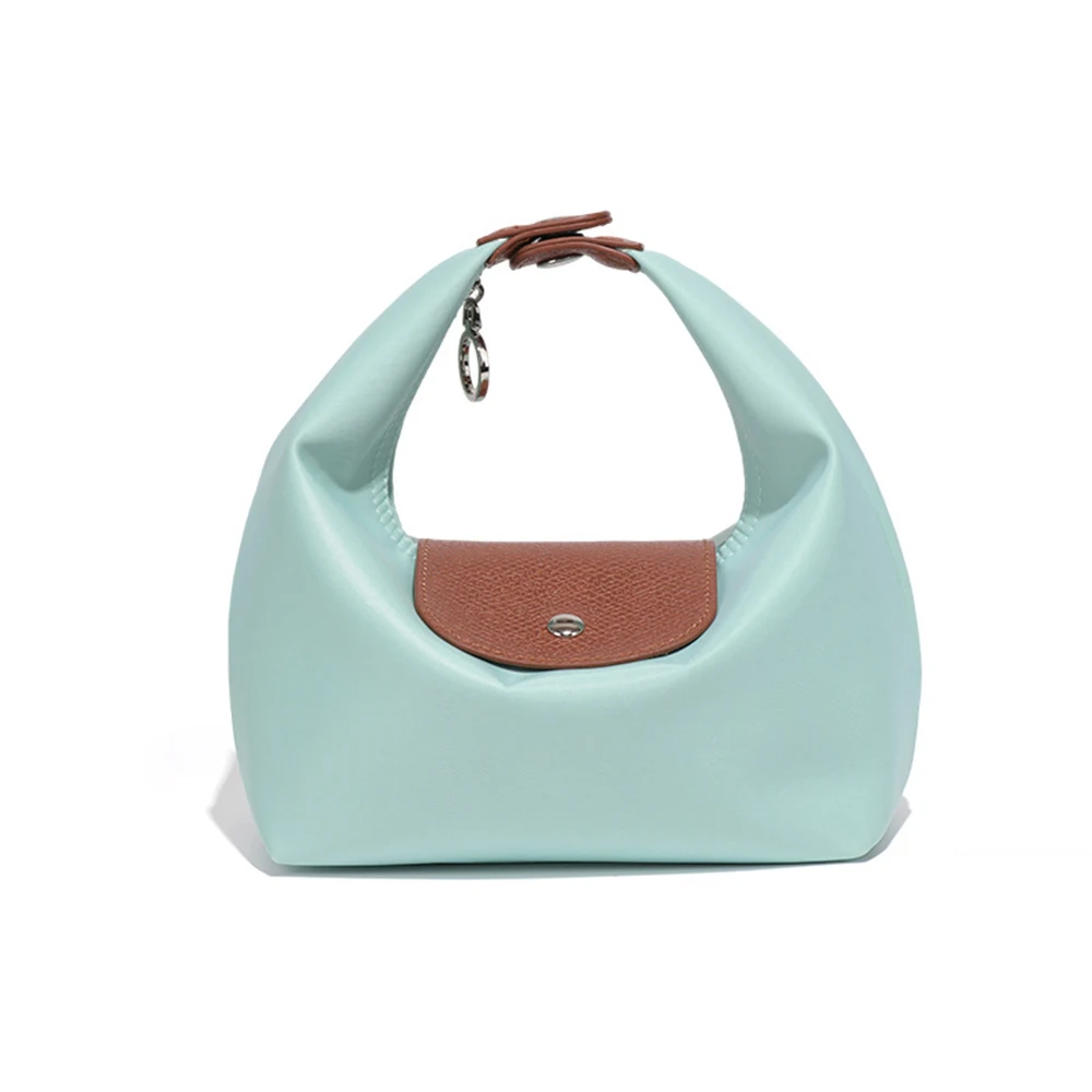 Customized Name Waterproof Nylon Lunch Box Bag for Commuting and Casual Use, Dumpling Bag, Single Shoulder Crossbody Bag