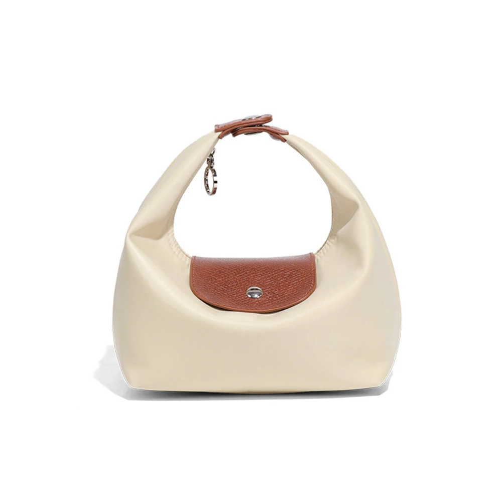 Customized Name Waterproof Nylon Lunch Box Bag for Commuting and Casual Use, Dumpling Bag, Single Shoulder Crossbody Bag