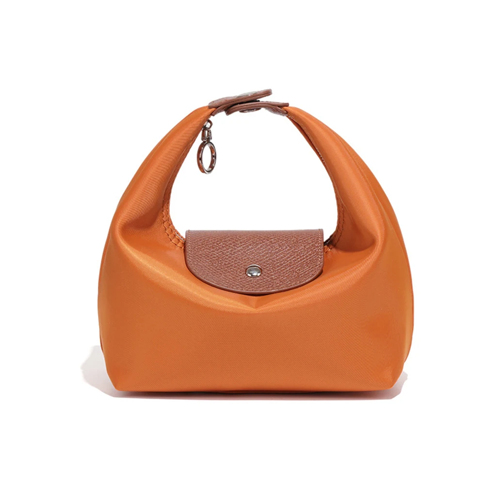 Customized Name Waterproof Nylon Lunch Box Bag for Commuting and Casual Use, Dumpling Bag, Single Shoulder Crossbody Bag