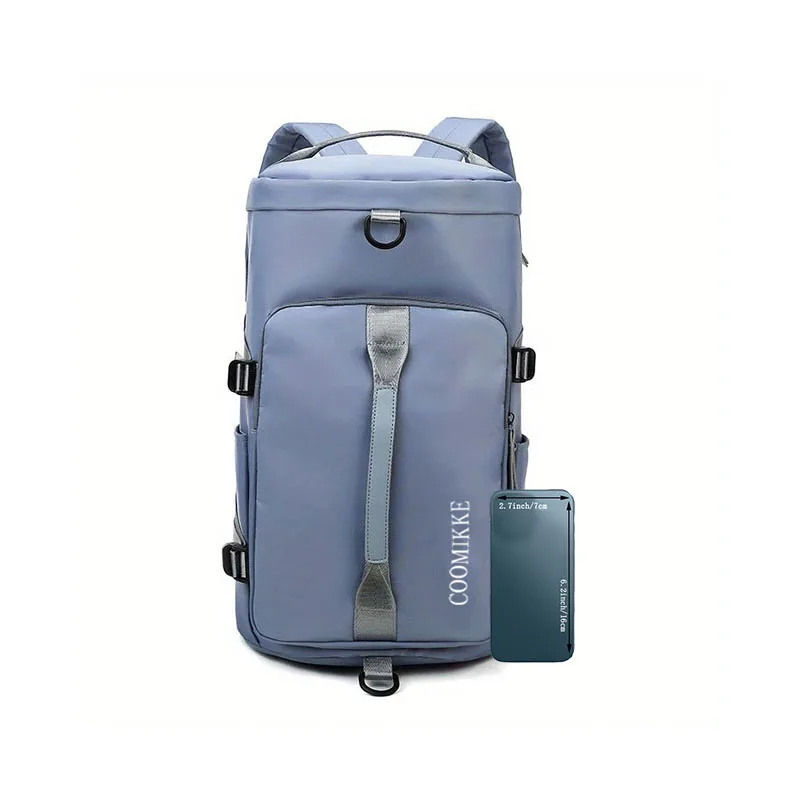 Neutral Style Backpack for Men and Women, Suitable for Travel and Tourism Made of Nylon Material, It Is a Hiking Backpack.