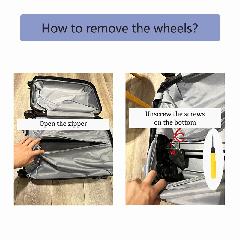 Suitable for SWISSGEAR Suitcase Universal Wheel Luggage Accessories Spare Parts for Trolleys Wheel Replacement Repair