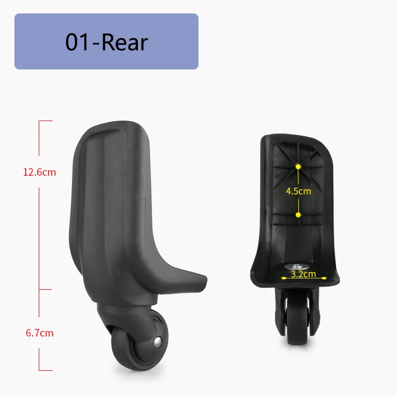 Suitable for SWISSGEAR Suitcase Universal Wheel Luggage Accessories Spare Parts for Trolleys Wheel Replacement Repair