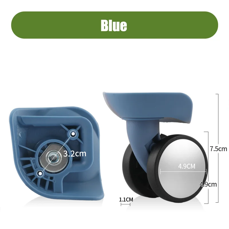 Spare Parts for Suitcase for American Tourister AO8 Universal Wheels Repair Luggage Accessories Mute Smooth Durable