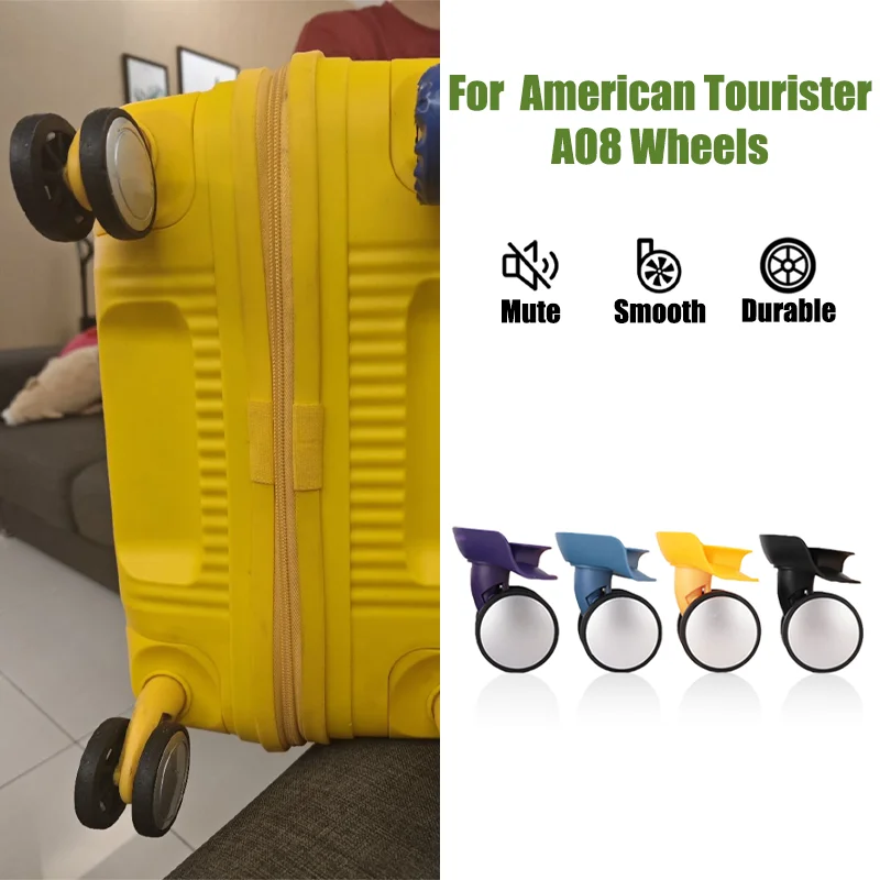 Spare Parts for Suitcase for American Tourister AO8 Universal Wheels Repair Luggage Accessories Mute Smooth Durable