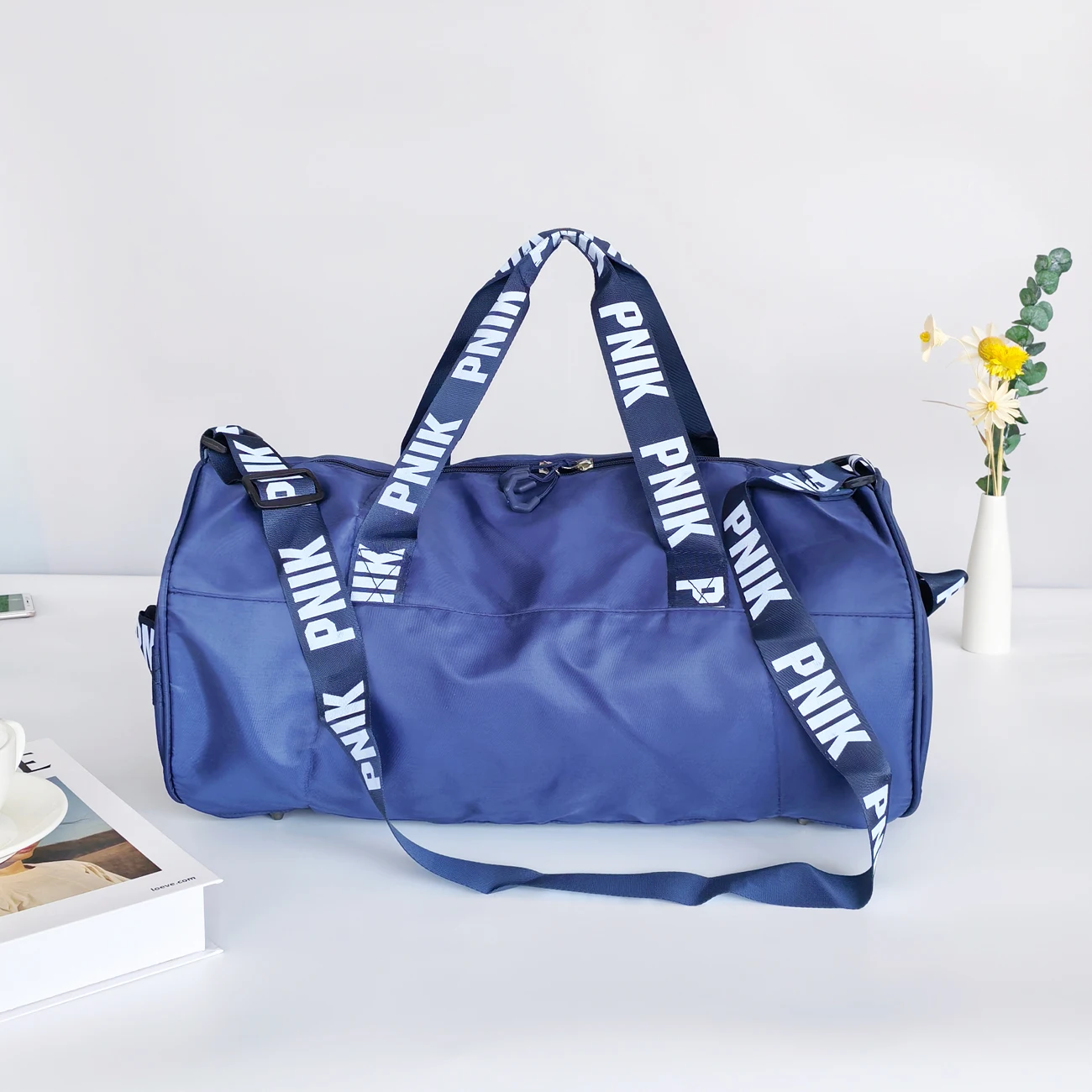 New Travel Bag, Sports Bag, Men's and Women's Fitness Bag, Printed Portable Shoulder Bag, Crossbody Bag, Large Capacity Storage