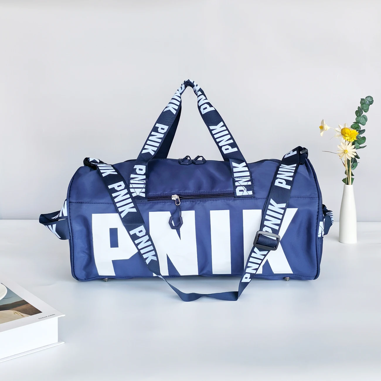 New Travel Bag, Sports Bag, Men's and Women's Fitness Bag, Printed Portable Shoulder Bag, Crossbody Bag, Large Capacity Storage