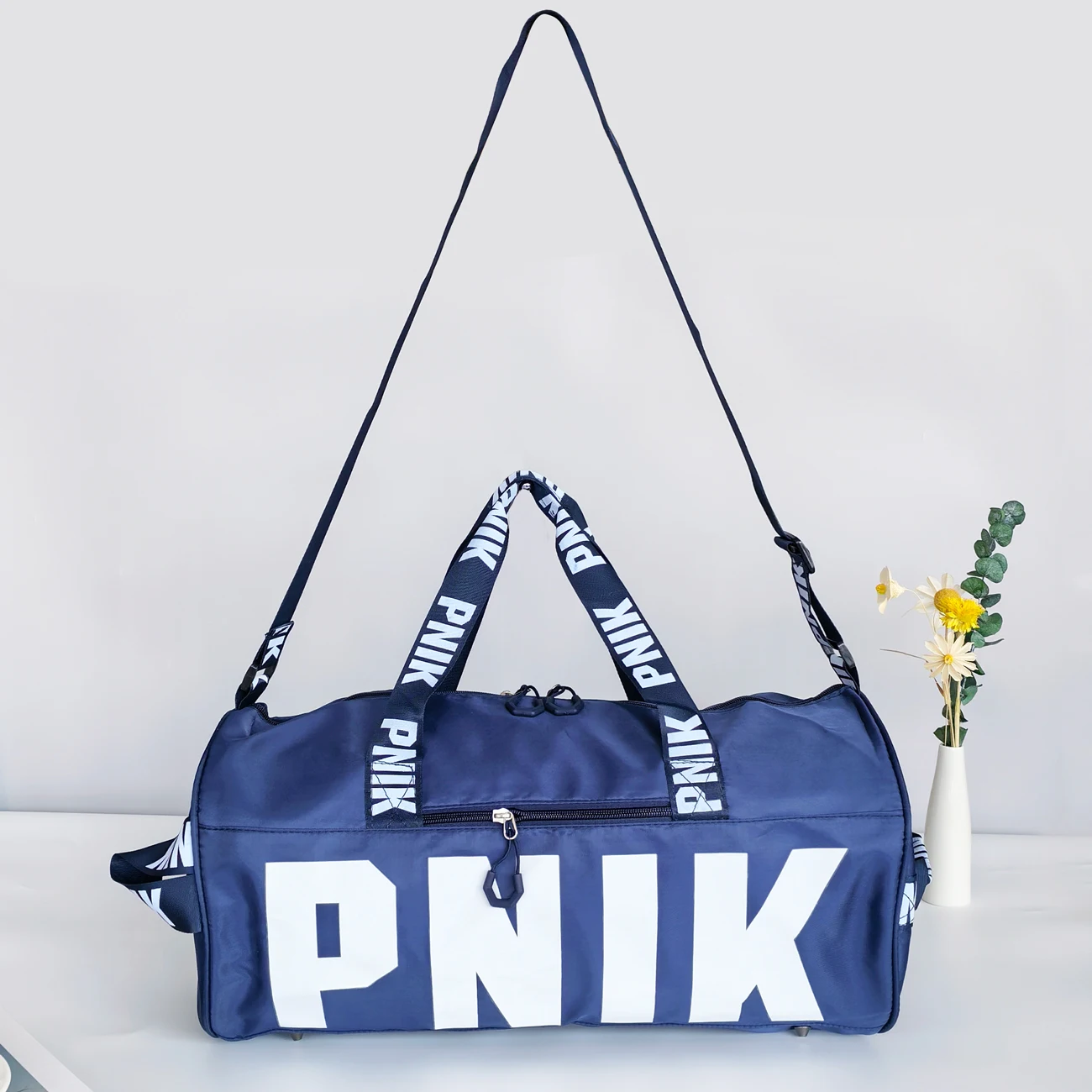 New Travel Bag, Sports Bag, Men's and Women's Fitness Bag, Printed Portable Shoulder Bag, Crossbody Bag, Large Capacity Storage
