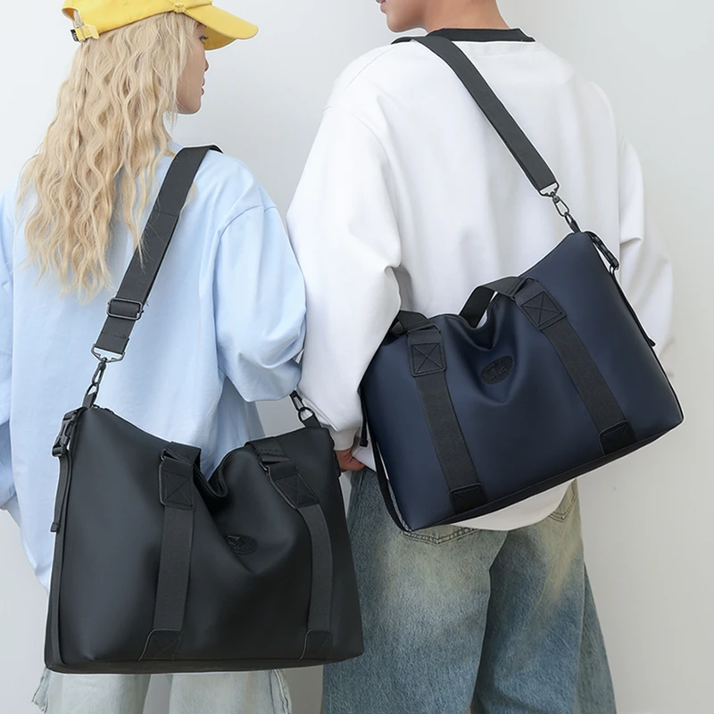 Travel bag Men's and women's tote bag Large capacity travel duffel Yoga exercise Oxford cloth waterproof fitness bag