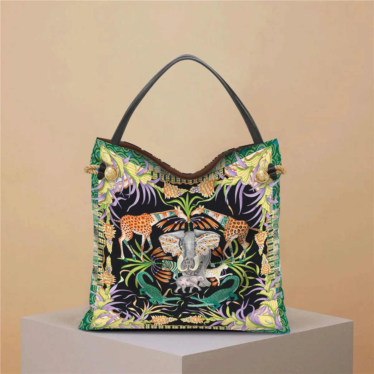 Korean Version of The New Bag, The Main Push Is The Classic Women's Handheld Cloth Bag, Large-capacity Book Bag, Shoulder Bag.