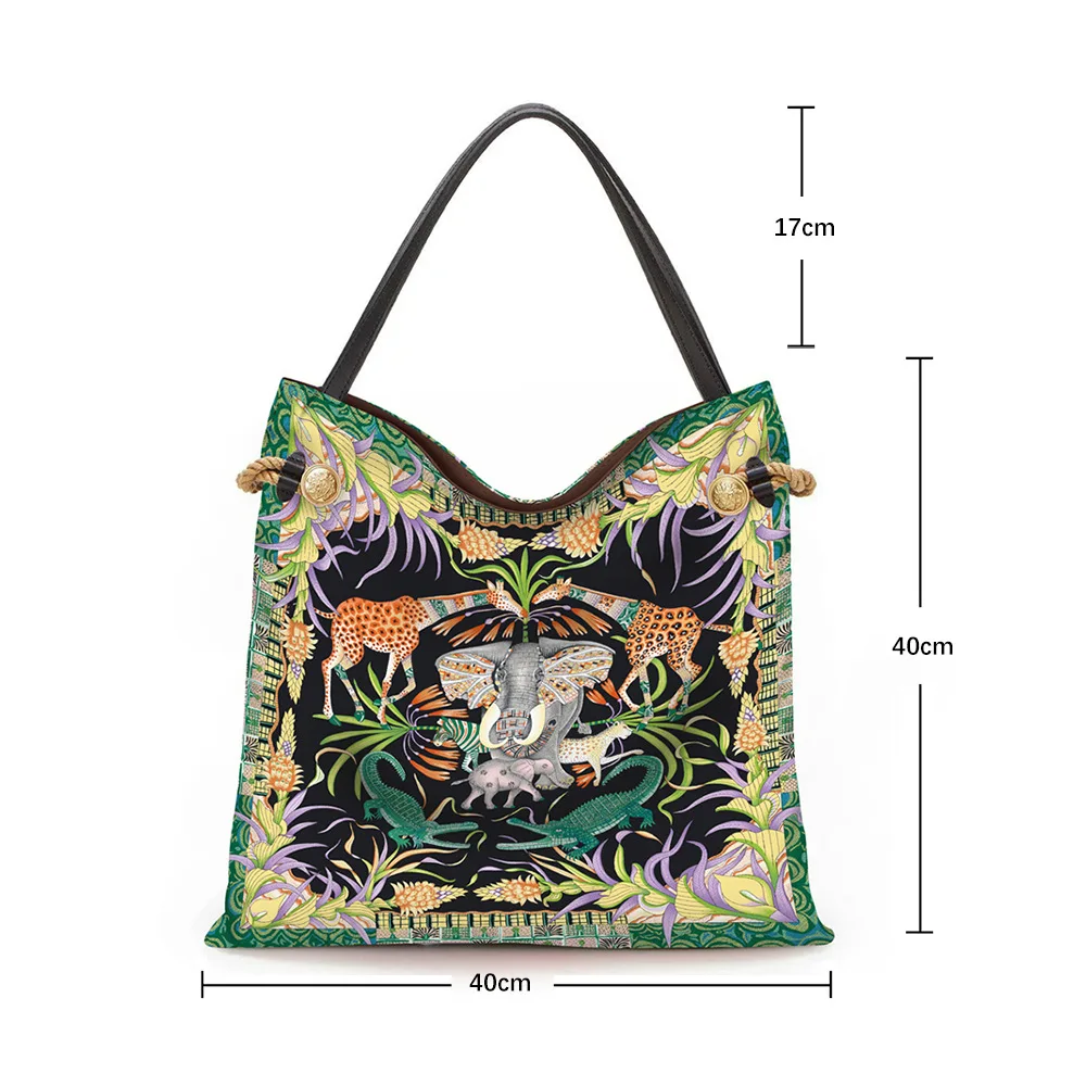 Korean Version of The New Bag, The Main Push Is The Classic Women's Handheld Cloth Bag, Large-capacity Book Bag, Shoulder Bag.