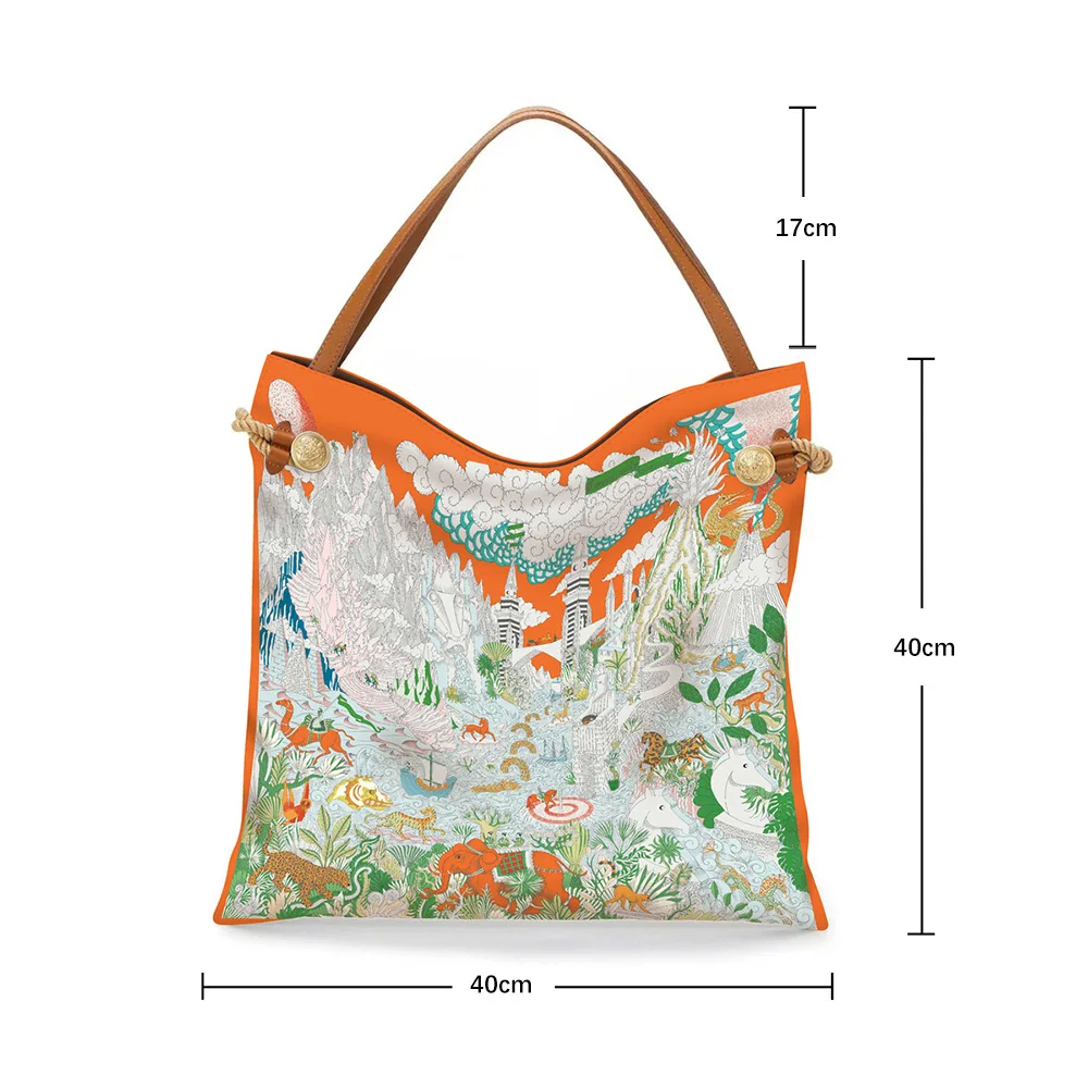 Korean Version of The New Bag, The Main Push Is The Classic Women's Handheld Cloth Bag, Large-capacity Book Bag, Shoulder Bag.