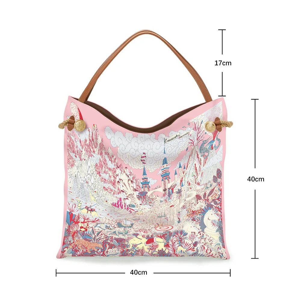 Korean Version of The New Bag, The Main Push Is The Classic Women's Handheld Cloth Bag, Large-capacity Book Bag, Shoulder Bag.