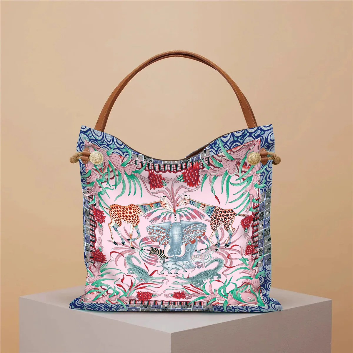 Korean Version of The New Bag, The Main Push Is The Classic Women's Handheld Cloth Bag, Large-capacity Book Bag, Shoulder Bag.