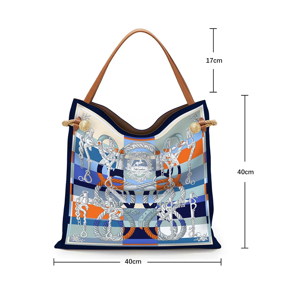 Korean Version of The New Bag, The Main Push Is The Classic Women's Handheld Cloth Bag, Large-capacity Book Bag, Shoulder Bag.