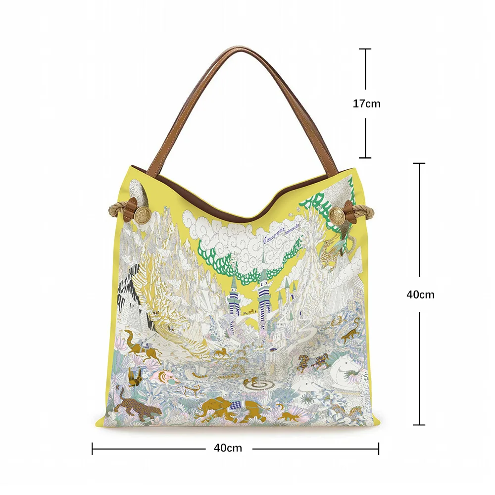Korean Version of The New Bag, The Main Push Is The Classic Women's Handheld Cloth Bag, Large-capacity Book Bag, Shoulder Bag.