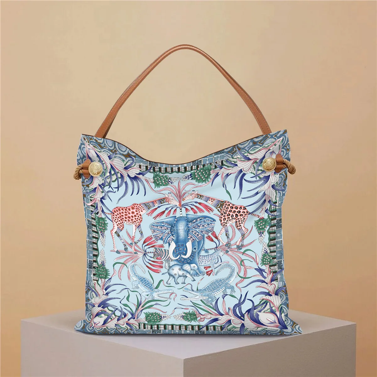 Korean Version of The New Bag, The Main Push Is The Classic Women's Handheld Cloth Bag, Large-capacity Book Bag, Shoulder Bag.
