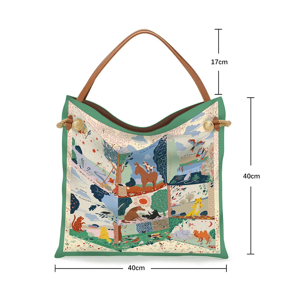 Korean Version of The New Bag, The Main Push Is The Classic Women's Handheld Cloth Bag, Large-capacity Book Bag, Shoulder Bag.