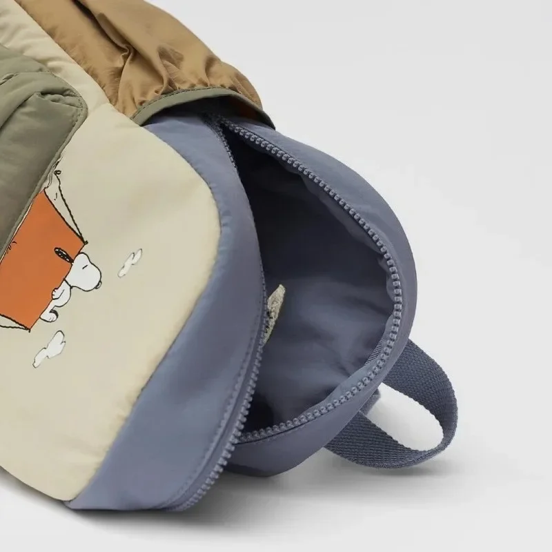 New Cartoon Snoopy Backpack Unisex Printed Backpack Student School Casual School Bag Large Capacity Fashion Backpack