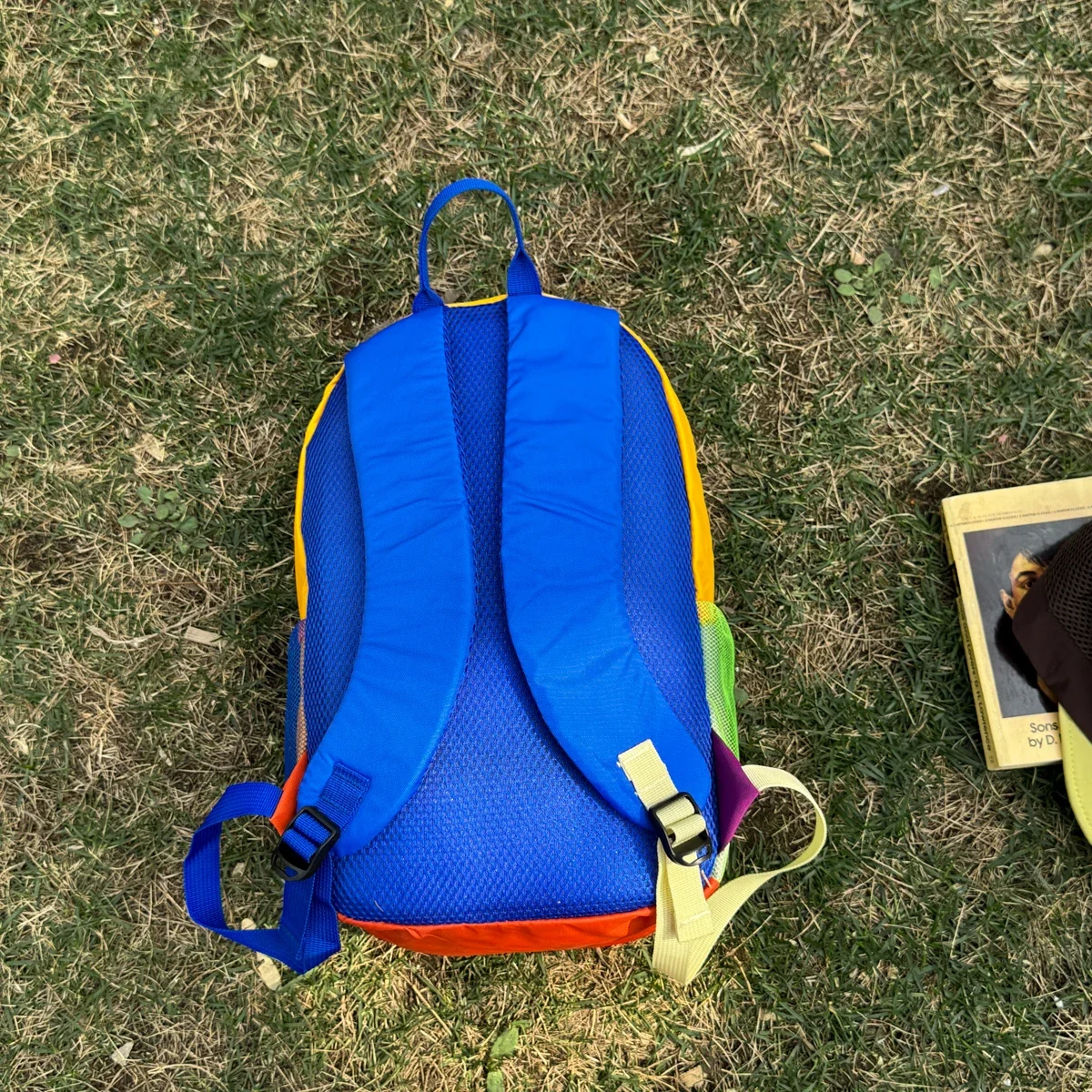 Trendy Sports Dopamine Style Fashion Backpack Nylon Material Large Capacity Backpack Hiking Outdoor Mountaineering Backpack