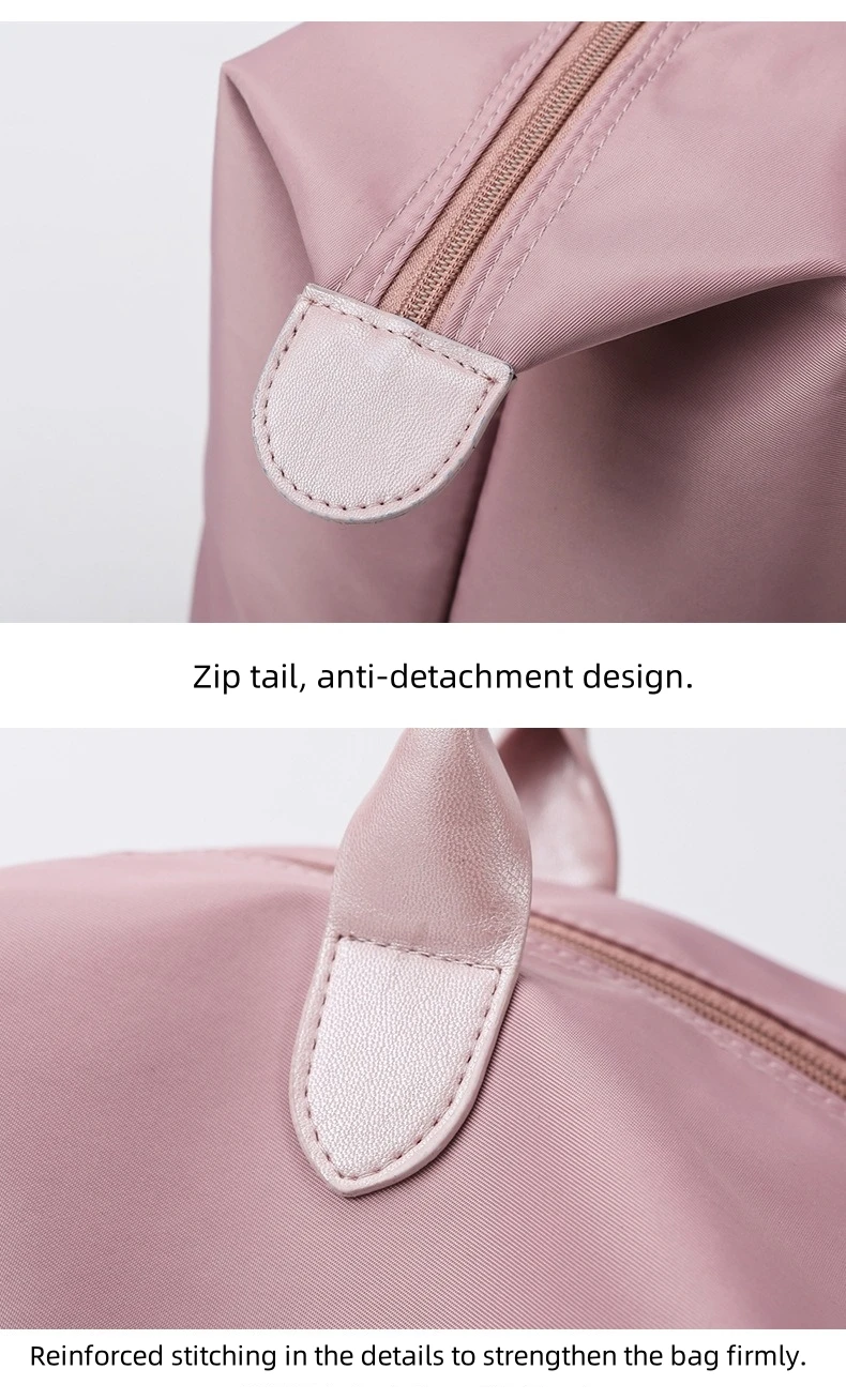 Large Capacity Lightweight Women's Travel Bag Wet and Dry Yoga Sports Bag Waterproof Boarding Suitcase Suitable for Travelling