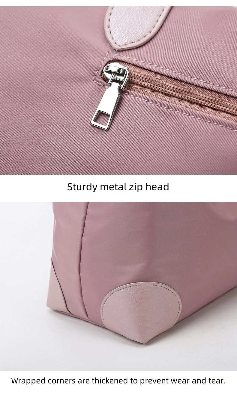 Large Capacity Lightweight Women's Travel Bag Wet and Dry Yoga Sports Bag Waterproof Boarding Suitcase Suitable for Travelling
