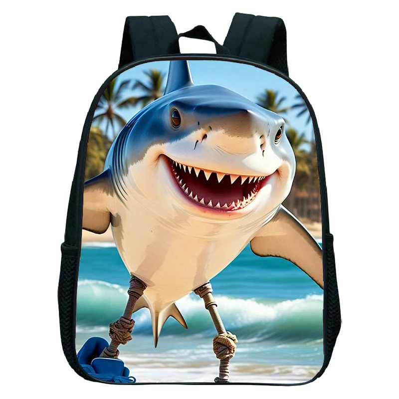 Italian Brainrot Tung Tung Tung Sahur Kids Backpack Toddler Boys Kindergarten School Bags Children Cartoon Waterproof Backpack
