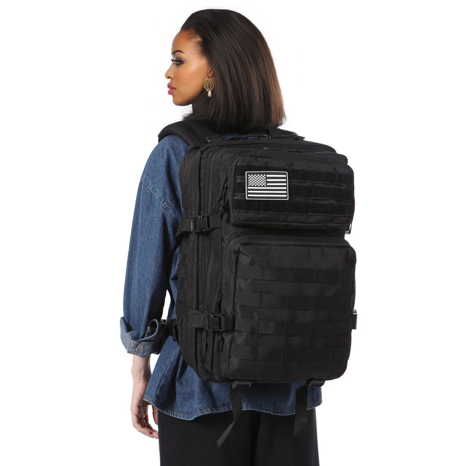 25L/50L Tactical Backpack Molle Bag Outdoor Bags Backpack for Hiking Camping Trekking Hunting Fishing GYM Bags Backpacks