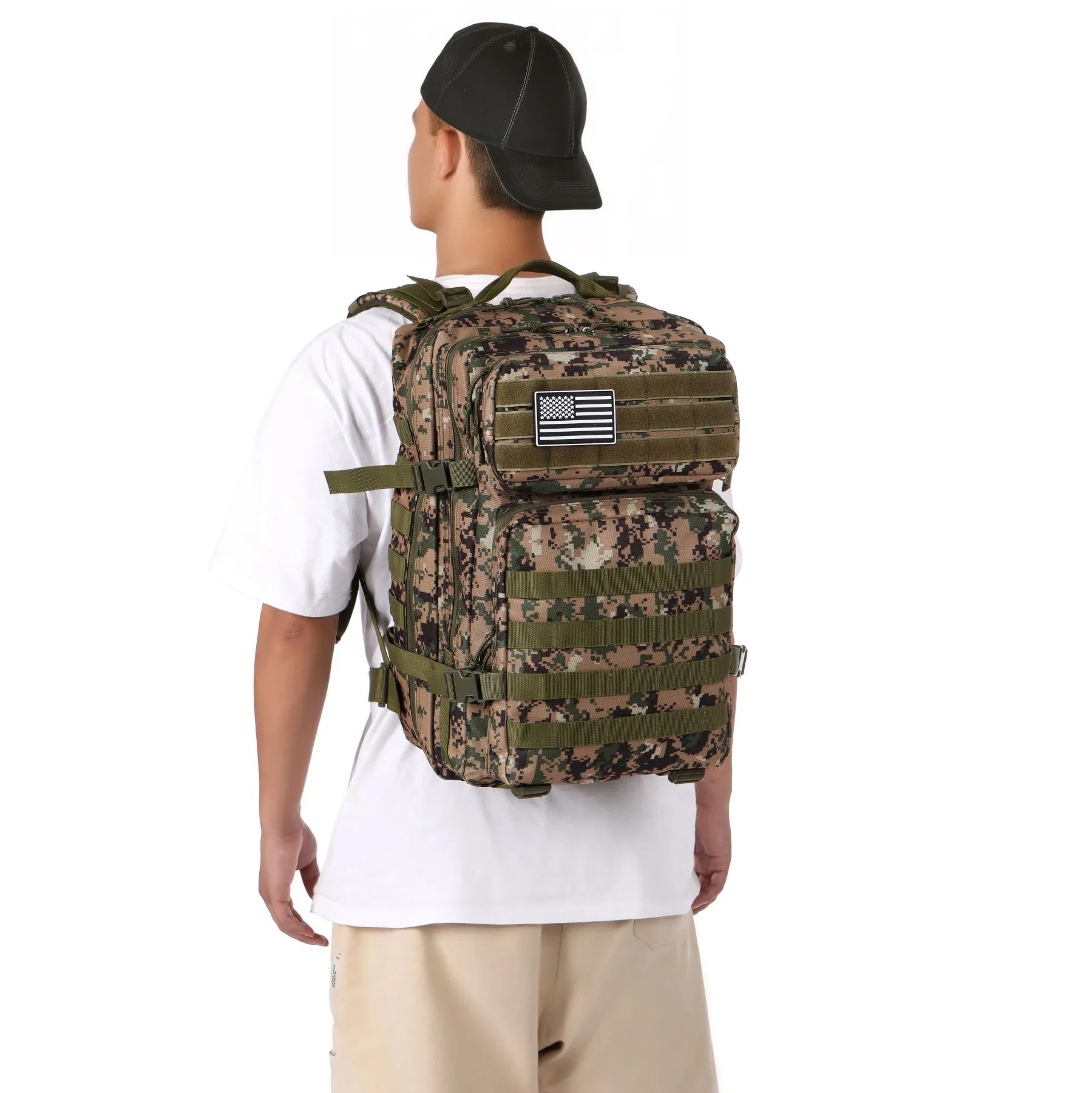25L/50L Tactical Backpack Molle Bag Outdoor Bags Backpack for Hiking Camping Trekking Hunting Fishing GYM Bags Backpacks