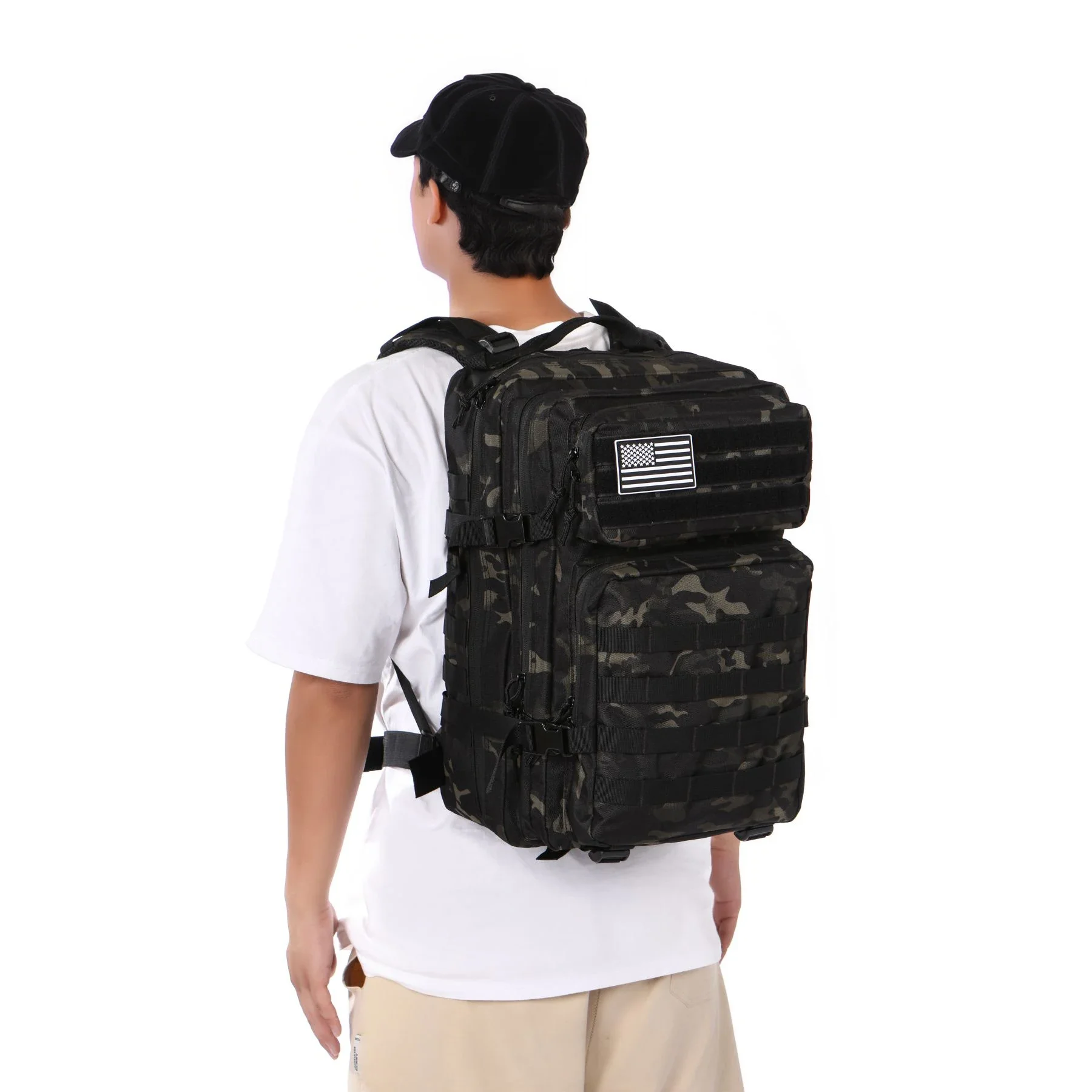 25L/50L Tactical Backpack Molle Bag Outdoor Bags Backpack for Hiking Camping Trekking Hunting Fishing GYM Bags Backpacks