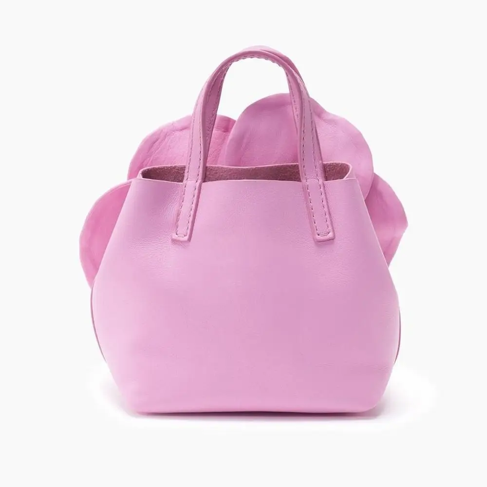 Designer Solid Mini Handbag High Quality Spliced Floral Flower Bag Temperament Minimalist Tote Bag Women