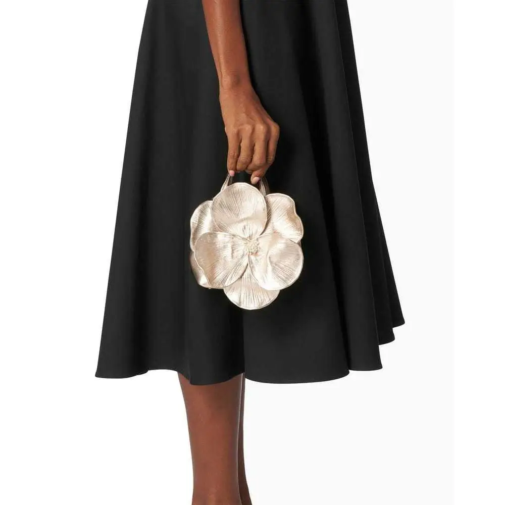 Designer Solid Mini Handbag High Quality Spliced Floral Flower Bag Temperament Minimalist Tote Bag Women