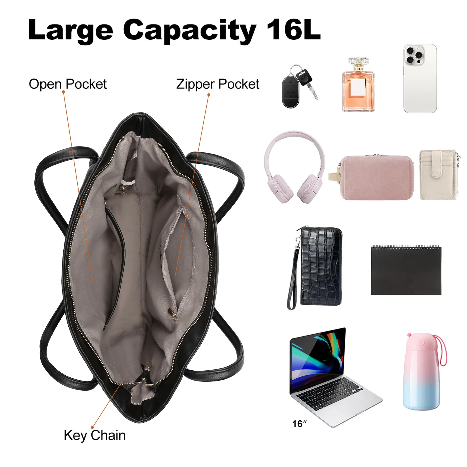 New Large Capacity Tote Bag Women Handbag Famous Brands Luxury Woman ShoulderBag