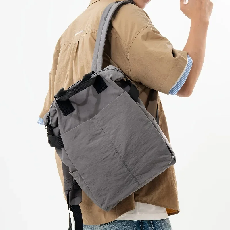 Fashion and Casual Men's and Women's Backpacks with Large Capacity and Multiple Pockets, Zipper Closure, Computer Compartment