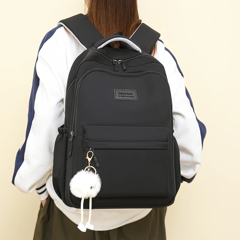 Women's Backpack Big Capacity Female Multi-pocket Casual Woman Travel Bag High Quality Schoolbag for Teenage Girl Book Knapsack