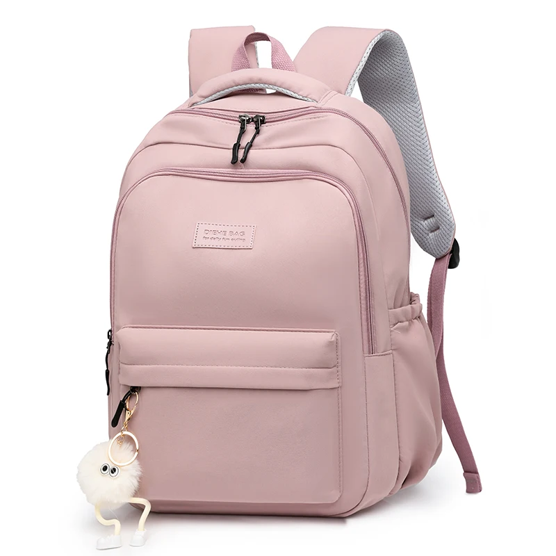 Women's Backpack Big Capacity Female Multi-pocket Casual Woman Travel Bag High Quality Schoolbag for Teenage Girl Book Knapsack
