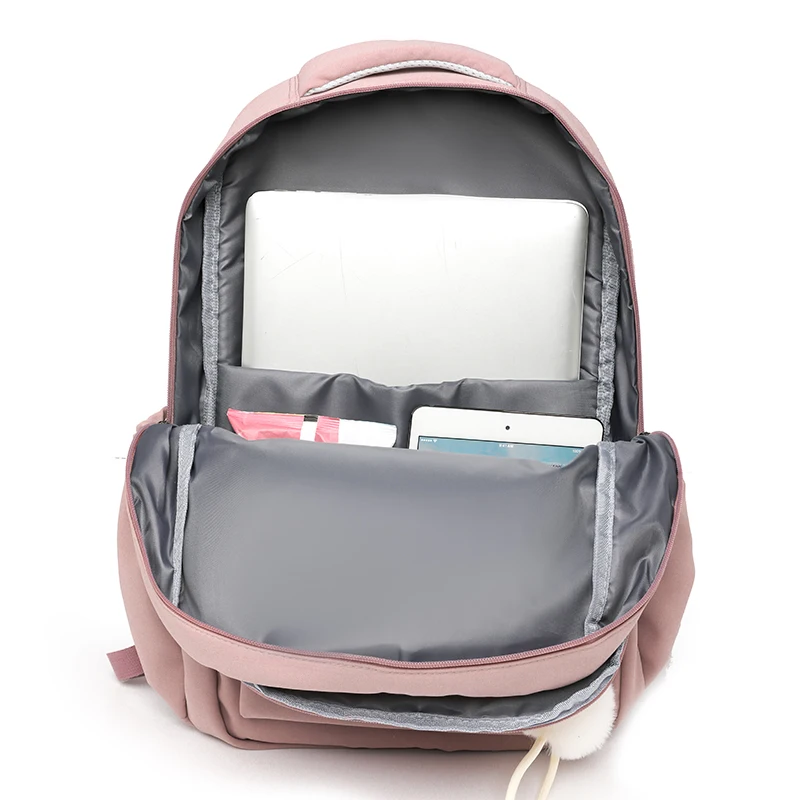 Women's Backpack Big Capacity Female Multi-pocket Casual Woman Travel Bag High Quality Schoolbag for Teenage Girl Book Knapsack