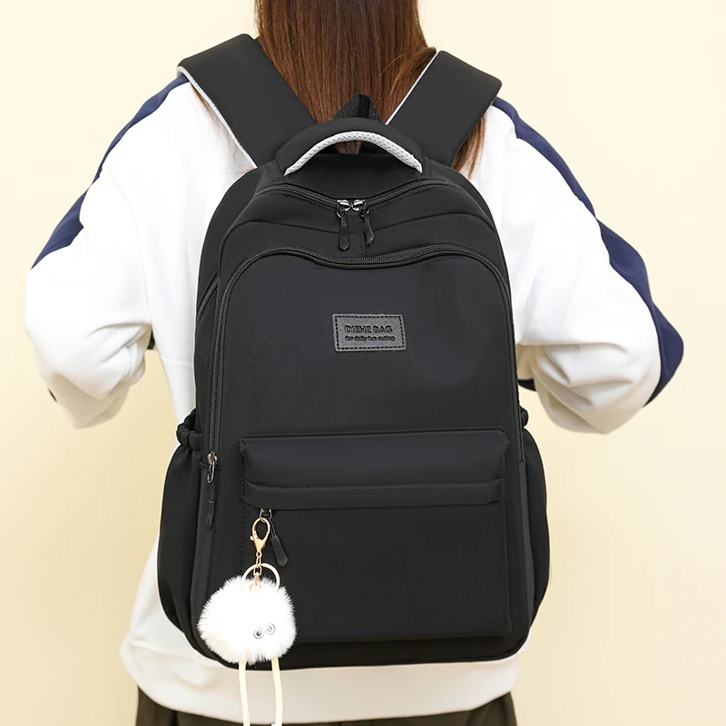 Women's Backpack Big Capacity Female Multi-pocket Casual Woman Travel Bag High Quality Schoolbag for Teenage Girl Book Knapsack