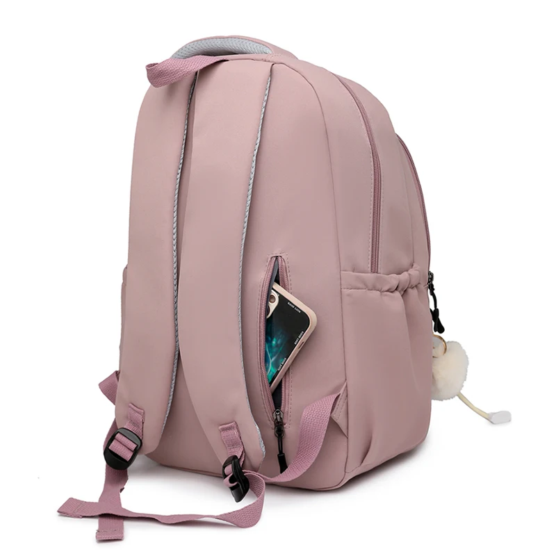 Women's Backpack Big Capacity Female Multi-pocket Casual Woman Travel Bag High Quality Schoolbag for Teenage Girl Book Knapsack