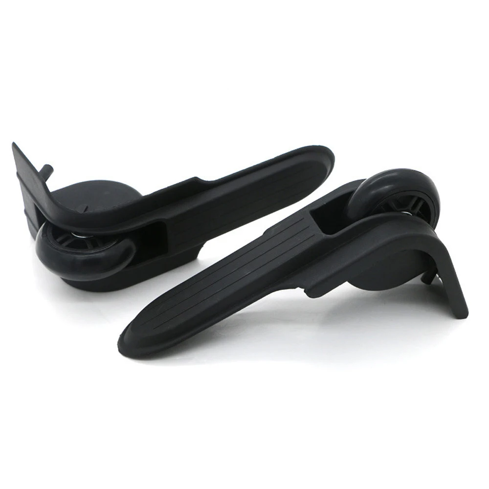 GUGULUZA 1Pair Replacement Luggage Wheel Directional Rotation Spinner Wheel Repair Trolley Suitcase Wheels For Travel ST0011