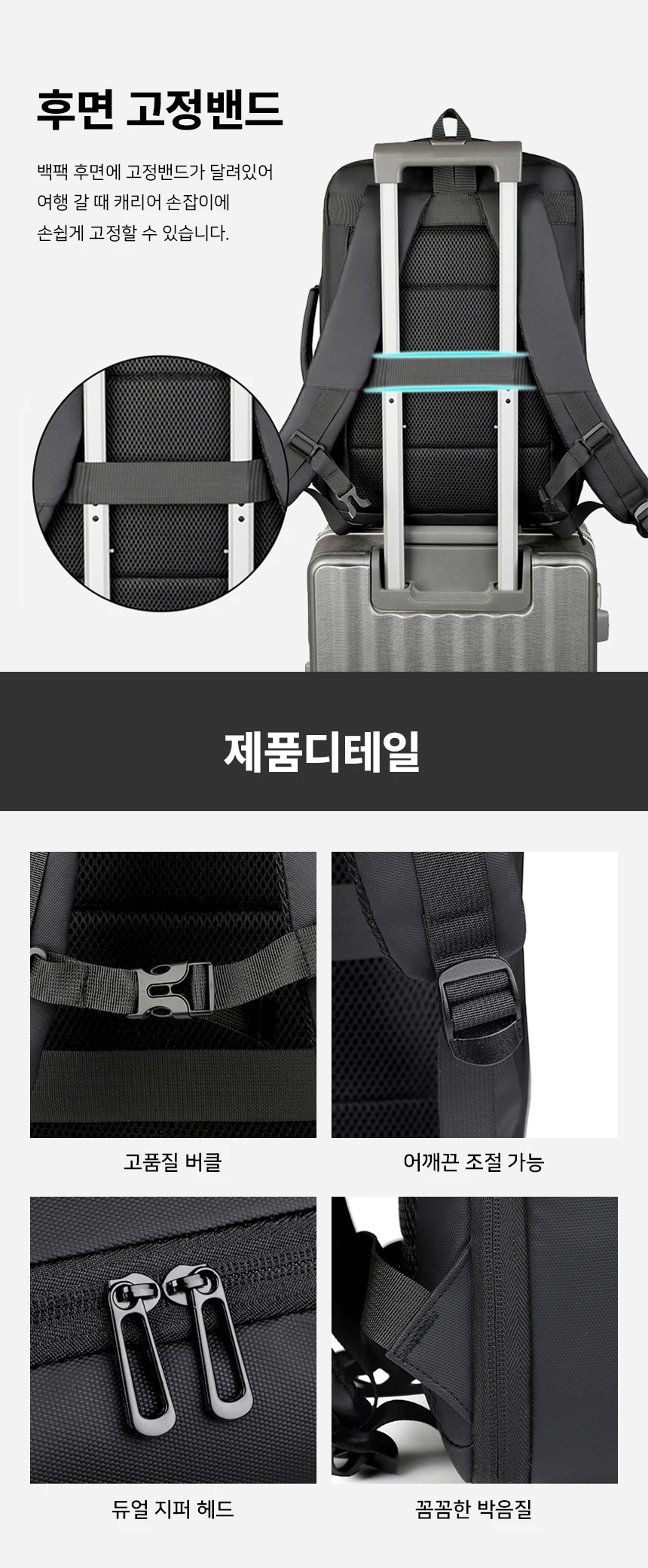 2026 Business Laptop Backpack Large Capacity Men's Backpack Expandable Multiple Use Business Travel Bag for Boarding