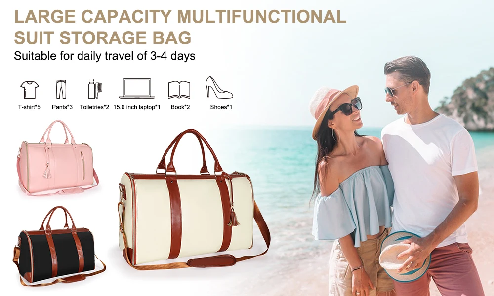 New Foldable Handbag Women's Travel Clothes Totes Large Capacity Luggage Handbag Sport Outdoor Fitness Multi Function Organizer