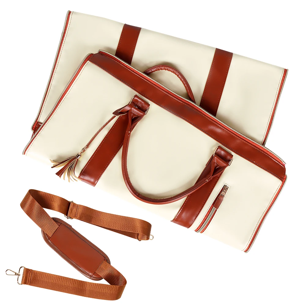New Foldable Handbag Women's Travel Clothes Totes Large Capacity Luggage Handbag Sport Outdoor Fitness Multi Function Organizer