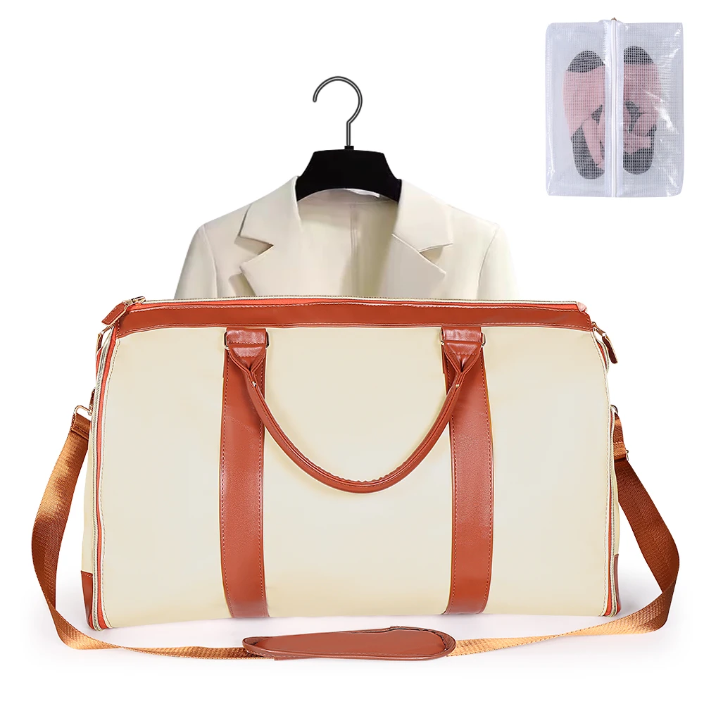 New Foldable Handbag Women's Travel Clothes Totes Large Capacity Luggage Handbag Sport Outdoor Fitness Multi Function Organizer