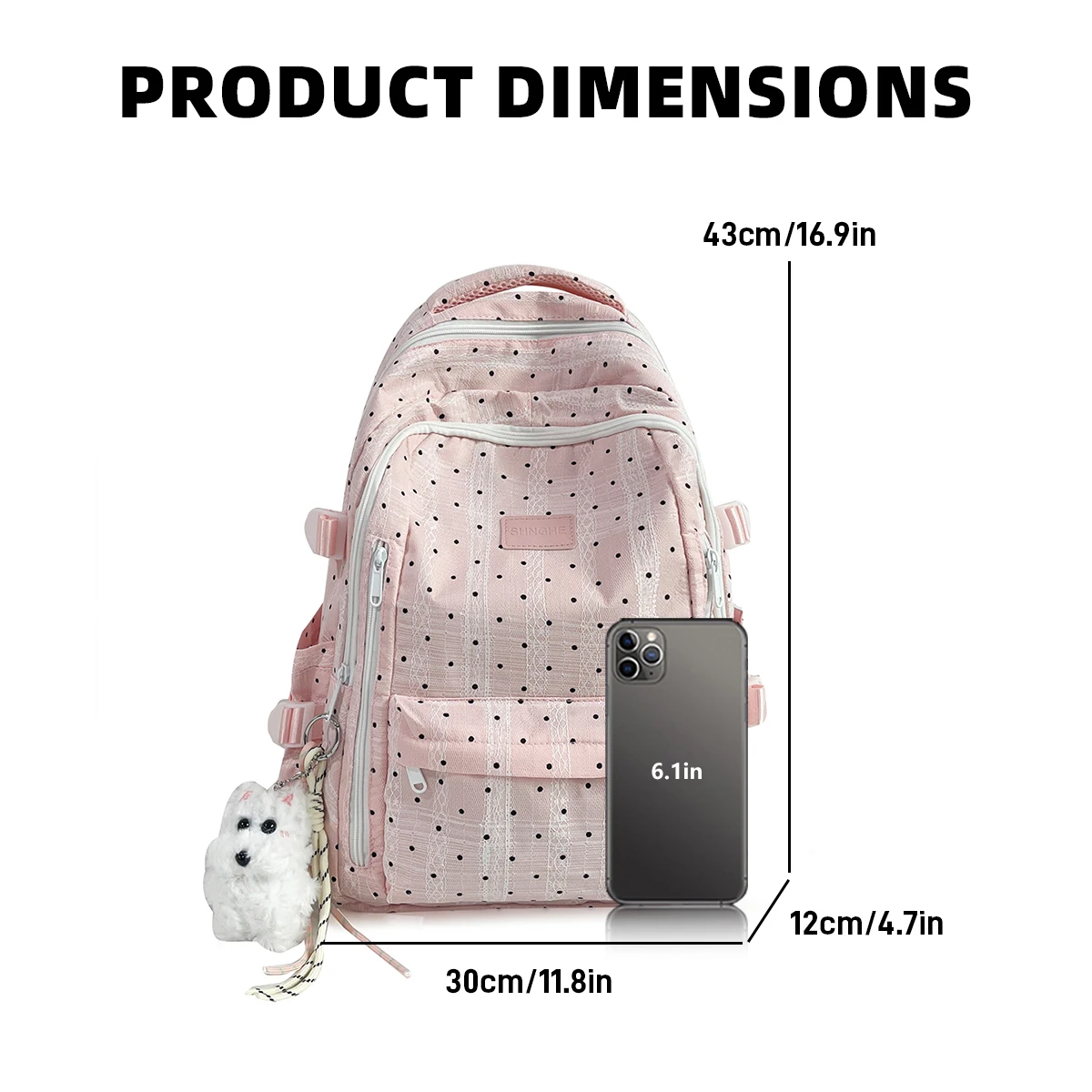 Junior High School Students' Schoolbags, Girls' Ultra-Light Weight-Reducing and Spine-Protecting Backpacks for Elementary School Fifth and Sixth Grade Students and High School Students