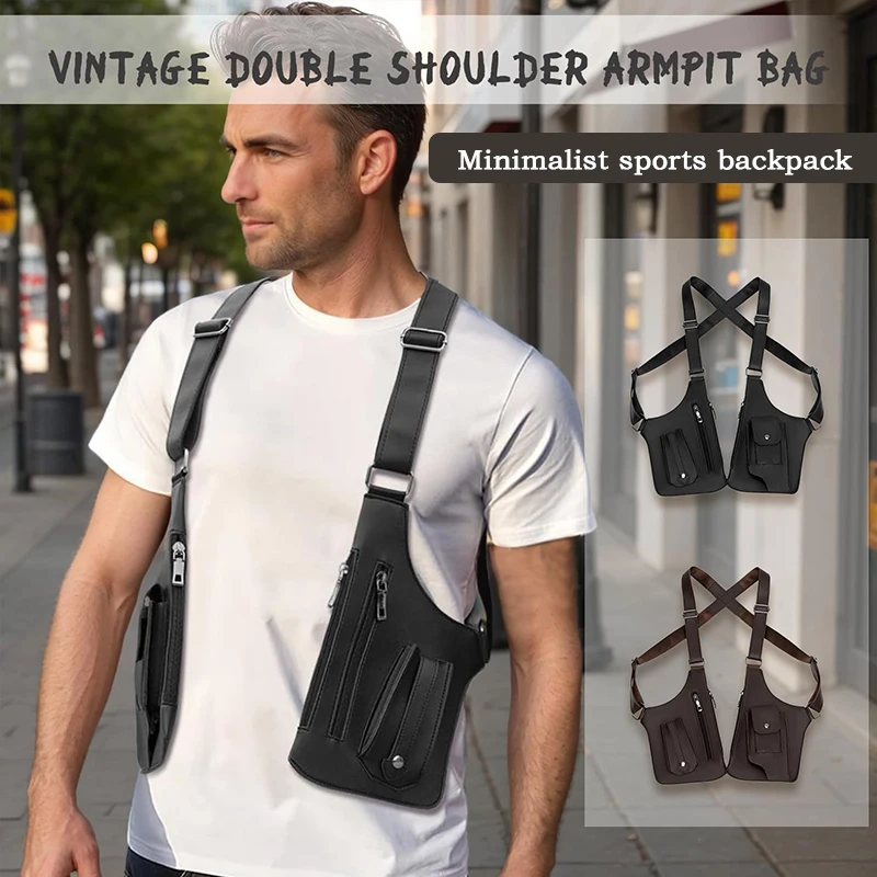 Outdoor Tactical Chest Bag, Tactical Fishing Bag, Outdoor Sports Chest Bag, Multi-purpose Men's Tactical Vest Bag